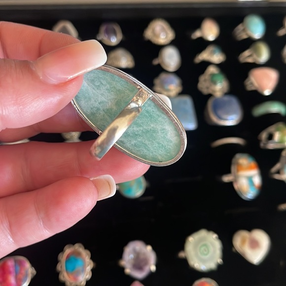 Amazonite Ring - Picture 2 of 3